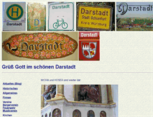 Tablet Screenshot of darstadt.de